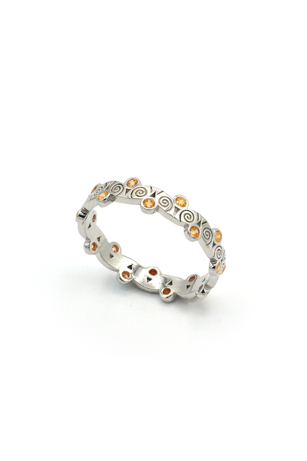 jp045 silver with citrine perspective portrait
